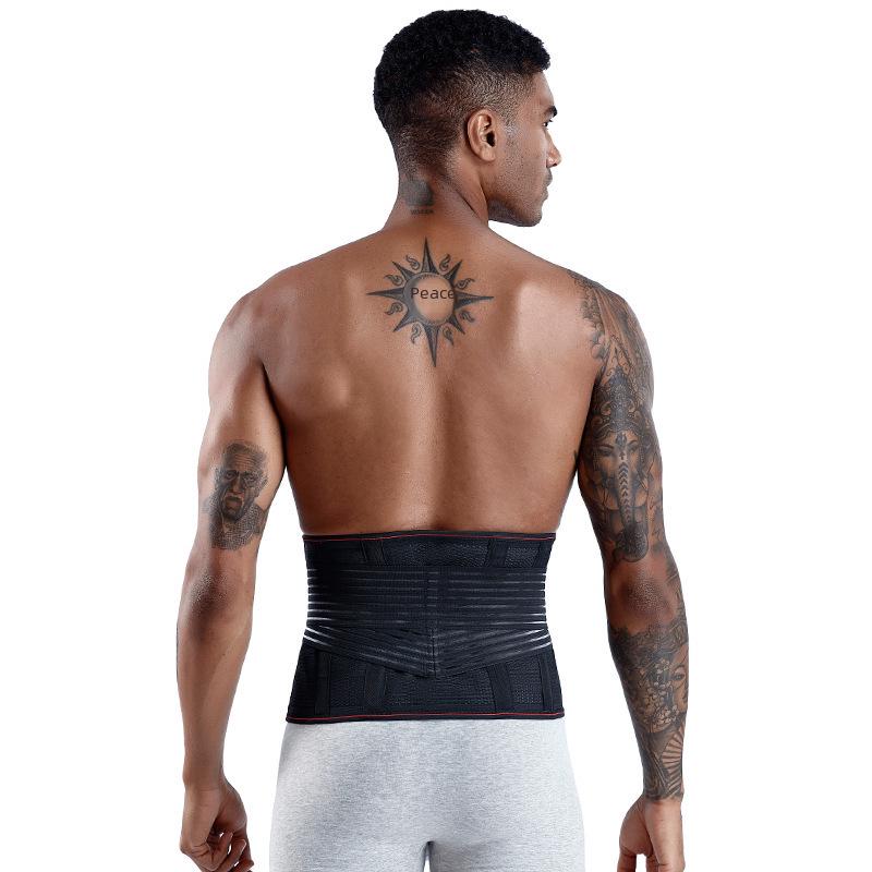 Men's Slimming Abdomen Wrap Corset Fitness Sweat Waistband