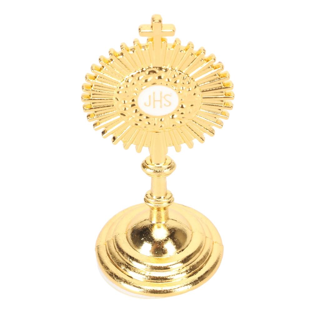 Catholic Table Decoration Alloy Christian Communion Statue Ornament for Religious Party Office Car