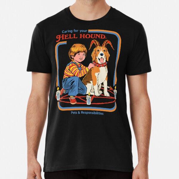

Caring For Your Hell Hound Premium T-Shirt S to 5XL Made in the AU/USA T-Shirt S