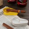 2025 New Cigar Ashtray Fashion Portable Cigar Smoking Accessories Single Slot Ceramic Cigar Ashtray Gift for Boyfriend Husband
