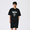 New MLB New York Yankees Basic Collection SS25 T Shirt Unisex Black 3ATSB0553-50BKS