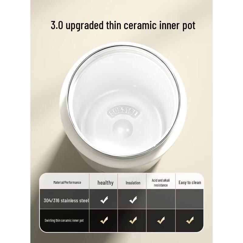 TOMIC Men's Insulated Tea Infuser Bottle