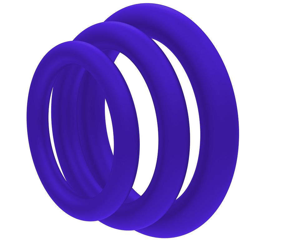 3pcs Penis Ring Sex Toys for Men Luminous Locking Ring Delayed Ejaculation Long Lasting Foreskin Orthosis Resistance Ring Adults