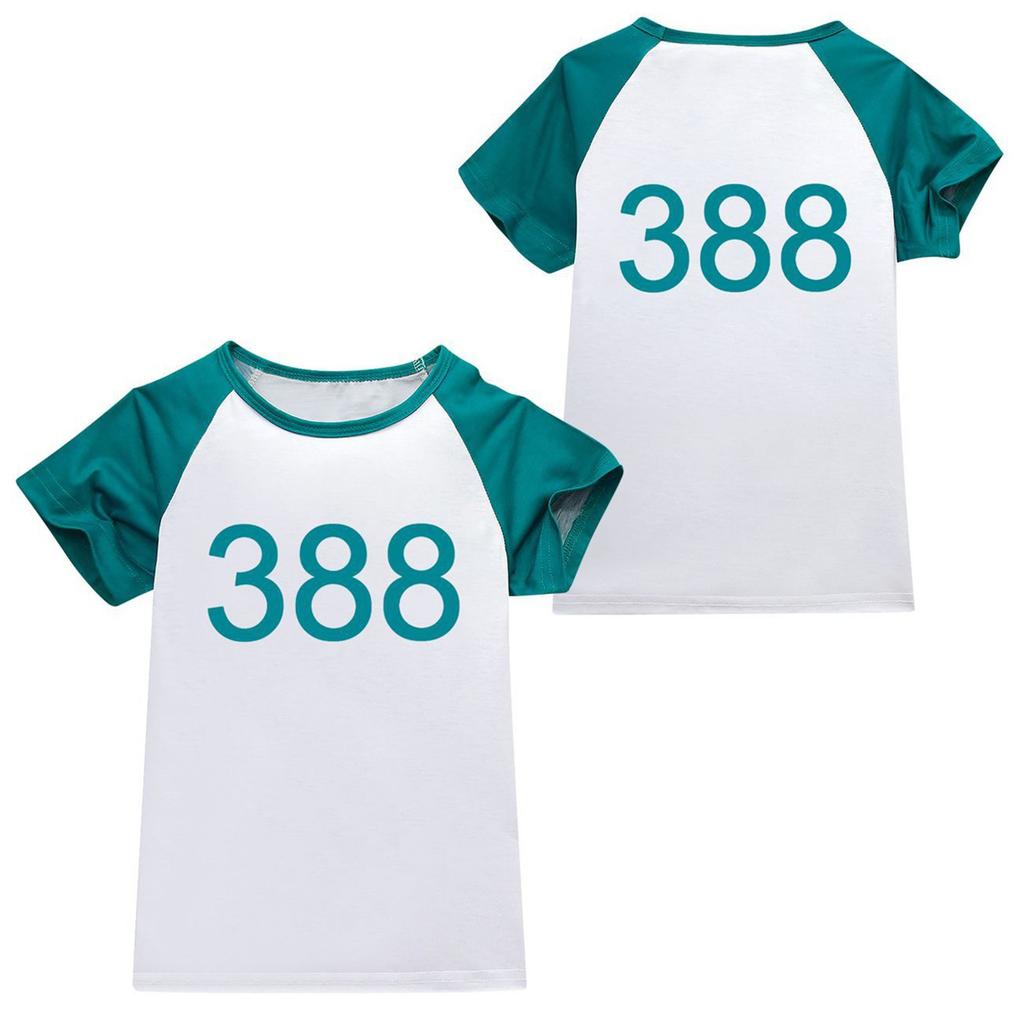 Barnas Fasjonable Printed Langermet Glidelås Løse Sweatshirts Jakke Uformelle Bukser Sett