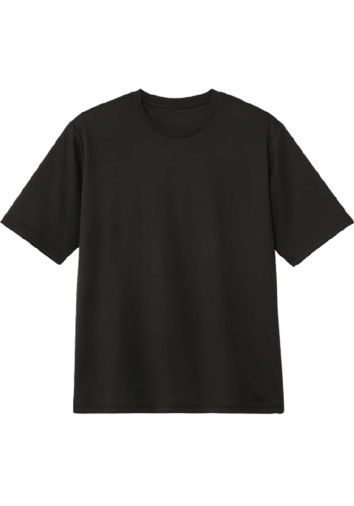 Servan Short Sleeve Home Size LL Men's Wear/Recovery Shirt, Black,