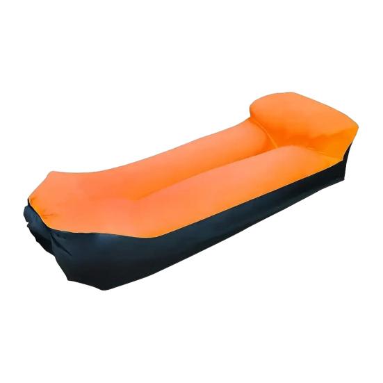 Sofá de Aire Inflable para Exteriores, Sillón Inflable Plegable Portátil, Silla Tumbona de Aire Ergonómica Anti Fugas para Exteriores, Playa, Senderismo, Picnic