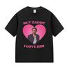 Ti Amo Lui Timothée Chalamet Magliette Grafiche Unisex Vintage Alta Qualità Moda T-shirt Abbigliamento Estivo Cotone Oversize T-shirt