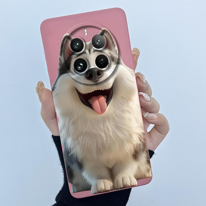 Case For Realme 12 Pro Plus 12 Plus 12X 5G Phone Case Cartoon Pretty Flower Liquid Silicone Soft TPU Protective Cover Shell Capa