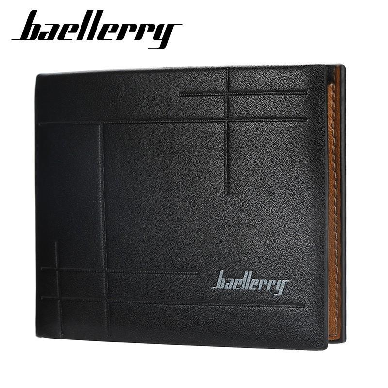Wallet Men's Short Style European American Horizontal Multi Card Simple Business Soft