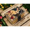 Bunny Rabbit Leather Grimoire Journal: Deckle Edge Paper Notebook
