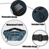 Men Women Waist Bum Bag Waterproof Sports Running Hiking Cycling Unisex Fanny Pack Holiday Travel Money Belt Pouch Wallet