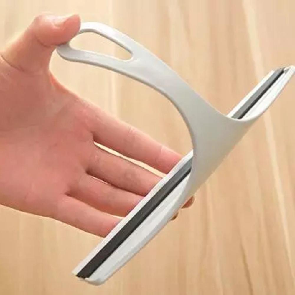 Glass Cleaner Window Wiper Floor Tile Washing Car Blade Brush Cleaning Tool for Bathroom(Blue)