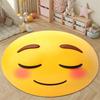 Minimalist Round Rainbow Multicolor Floor Rug, Non-Slip Floor Mat for Nursery