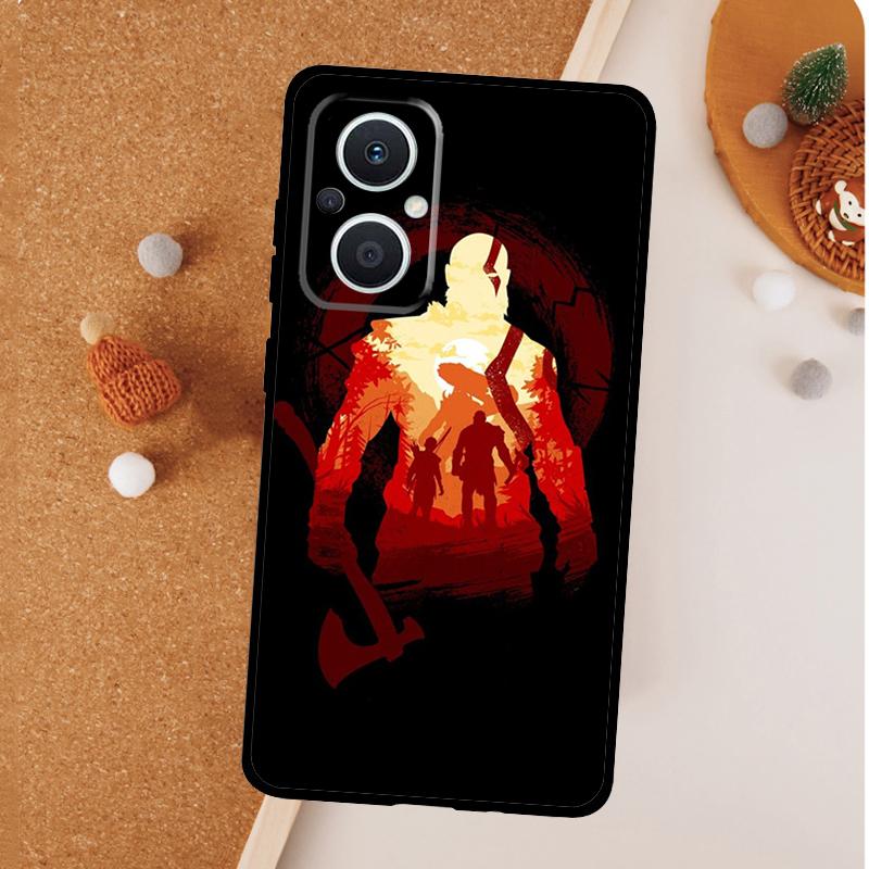 God of War Case For OPPO Reno 8T 7 8 10 11 12 13 Pro 13F 12F 11F OPPO Find X8 Pro X6 X3 X5 Lite Cover