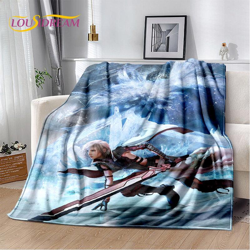 Final Fantasy Series Games Gamer  Soft Plush Blanket,Flannel Blanket Throw Blanket for Living Room Bedroom Bed Sofa Picnic Cover