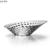 Stainless Steel Fruit Plate Irregular Dining Plates Dessert Plate Fruit Bowls Salad Bowl Snack Bowl Pastry Plates Snack Bowls