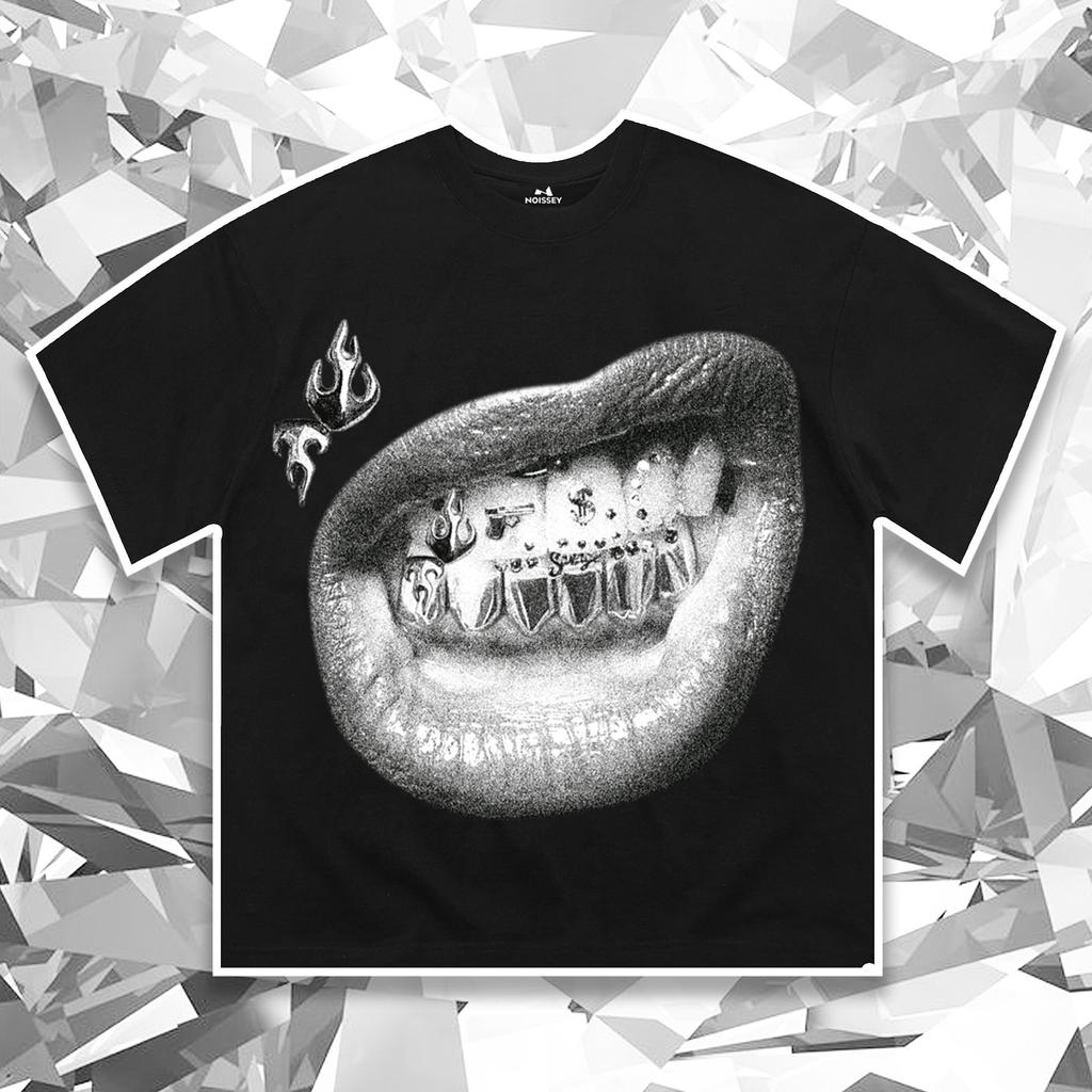Harajuku Streetwear T-Shirt Herren Damen Kleidung Y2K Goth Kunst Grafikdruck Kurzarm Vintage Trendy Oversized Casual T-Shirt