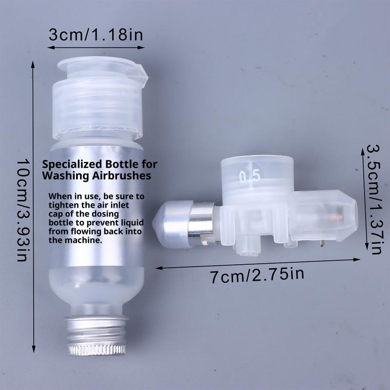 Accessories Kits With Spray Modules(0.5mm Or 0.3mm) And Special Bottles Additional Parts For No Clean Airbrush