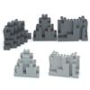 Locking creative Blocks MOC Parts Plant Tree Leaf Flower Rockery Building Block Coconut Tree Leaves 30176 3741 32607 For Friend