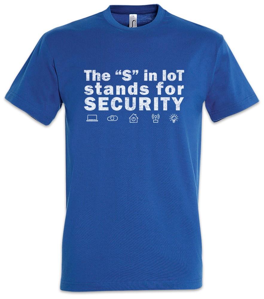 

The S In IoT T-Shirt M2M Machine to Machine 5G Smart Home Fun Security Admin M