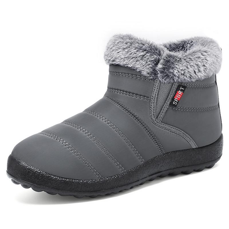 Women's Winter Warm Snow Boots Anti-Slip Waterproof Ankle Booties With Faux Fur Lined for Female Comfortable Short Boots Outdoor Workout Walking Shoes