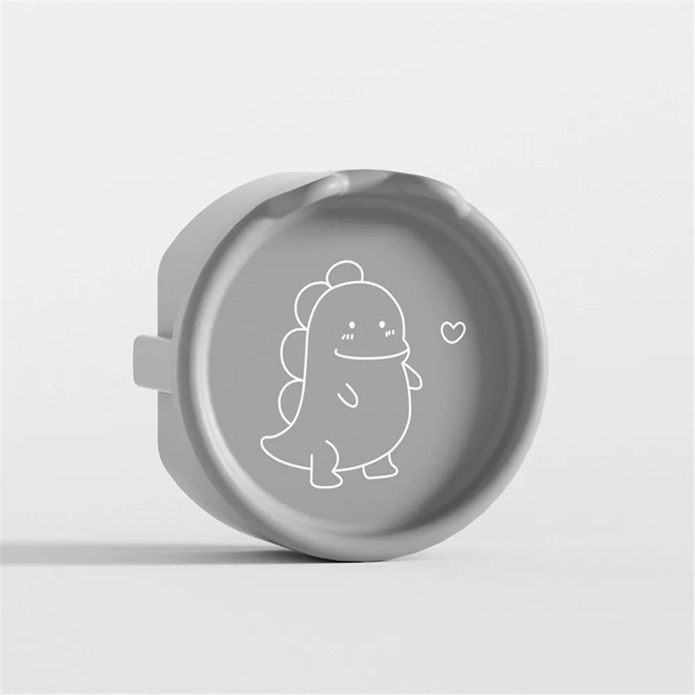Korea Russia Europe Socket Protection Cover Silicone Dinosaur Pattern Power Socket Protection Dust Protection Cover