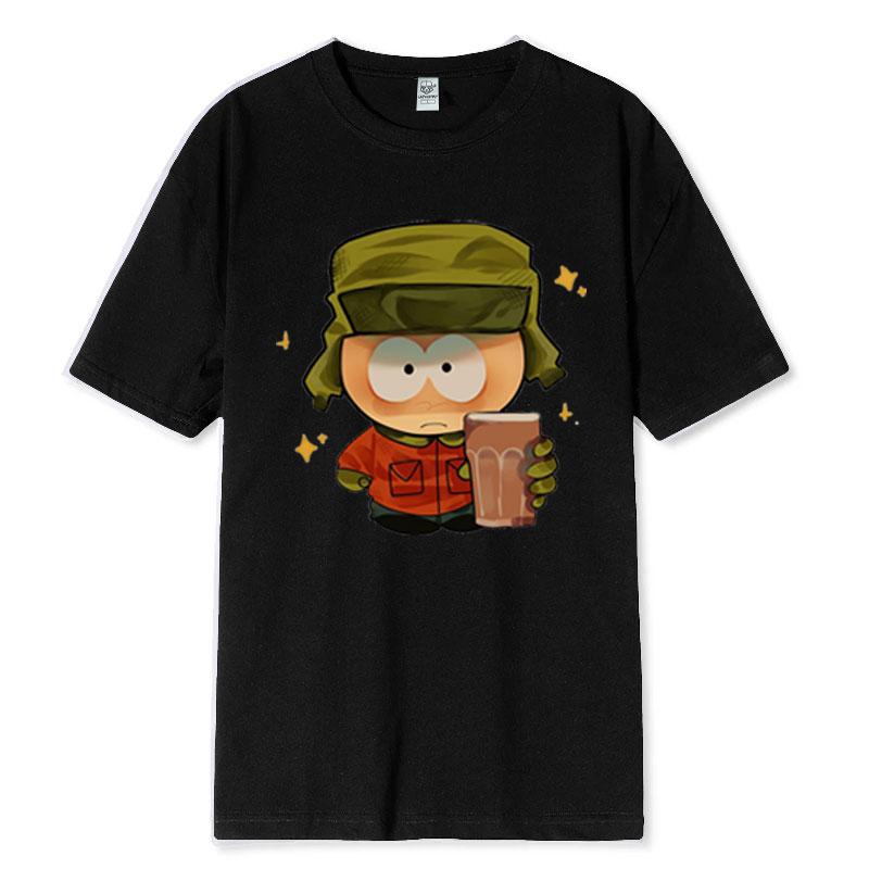 South Park Funny Cartoon Anime Graphic T-Shirt Soft Comfortable Cotton Unisex Round Neck Summer Fashion Tee for Men and Women