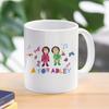 A for Adley Mug Ice Cream Unicorn Rainbow Mug Office Breakfast Coffee Milky Cup 11oz Office Water Tea Cup Birthday Gift