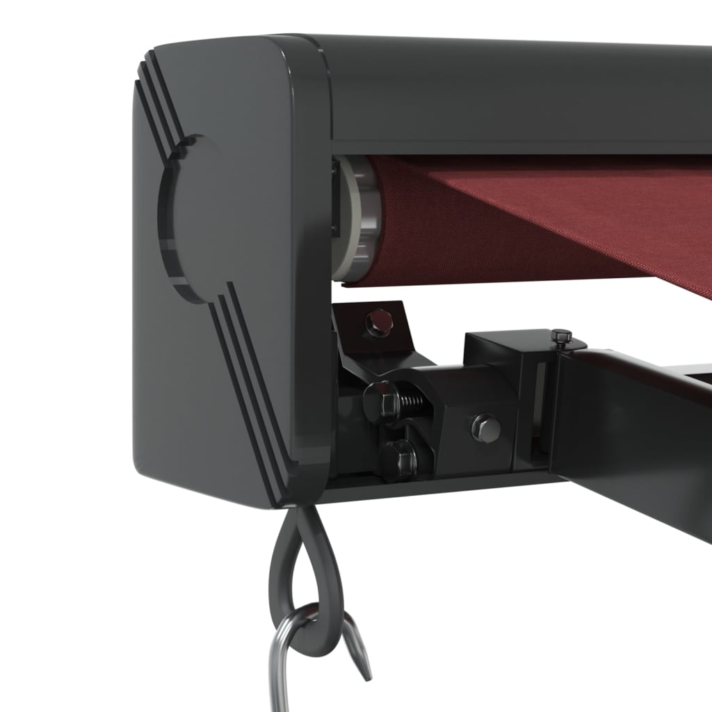 Manual Awning Burgundy Red 350 X 250 Cm