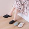 Flat Toe Half Slippers Women's Summer New Breathable Women's Shoes Fashionable Outdoor Cool Slippers