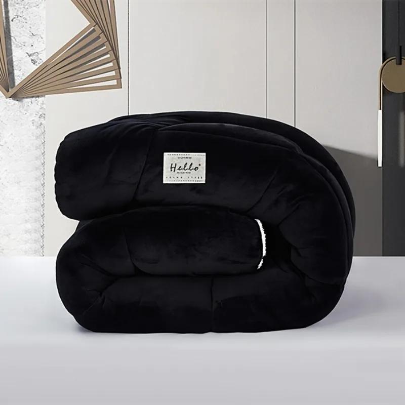 2025 New Printed Class A Snowflake Fleece Lamb Fleece Winter Quilt Core Farley Fleece Quilt Thickened and Warm