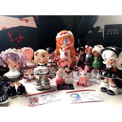 New Arrival YANDERE GIRLS Blind Box Series Model Tabletop Decorations Anime Figure Bag Ornament Toy Girl Surprise Gift In Stock