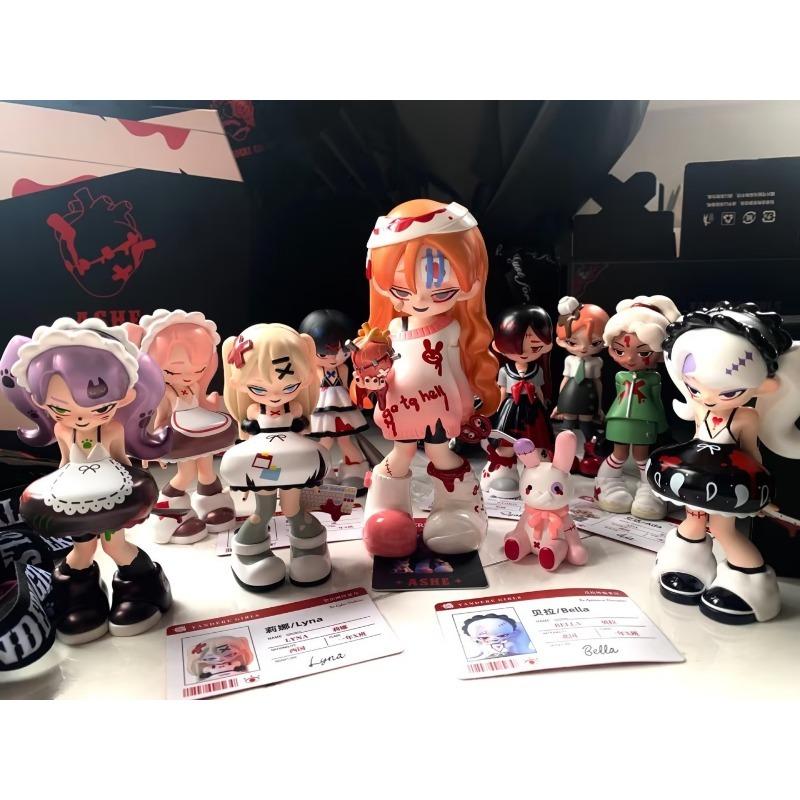 New Arrival YANDERE GIRLS Blind Box Series Model Tabletop Decorations Anime Figure Bag Ornament Toy Girl Surprise Gift In Stock