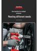 High Torque Rechargeable Brushless Electric Impact Wrench with Lithium Battery for Woodworking & Auto Repair