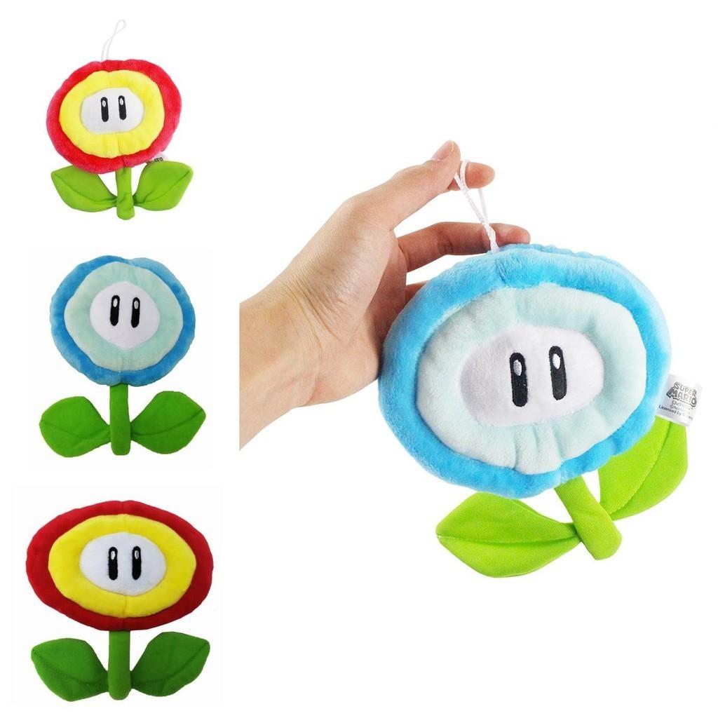 Super Mario Brothers Fire Flower Plush Toy Adorned With Soft Sunflower Design For Comfort