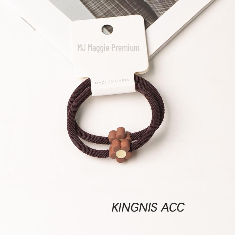 Autumn & Winter Korean Style Elastic Hairband Set: 4 Styles, 2 Headbands, Seamless & Unique Design