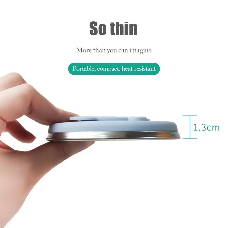 180ML Portable Silicone Folding Water Cup Outdoor Heat Resistant Foldable Mug With Lid Collapsible Travel Drinking Cups