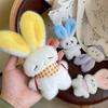Cute Bunny Plush Backpack Keychain For Kids Gift And Party Favor