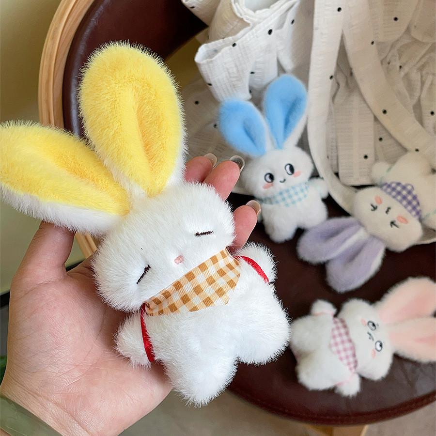 Cute Bunny Plush Backpack Keychain For Kids Gift And Party Favor