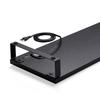 SANWA SUPPLY Monitor Stand with Outlet (W600, Black) MR-LC212BK