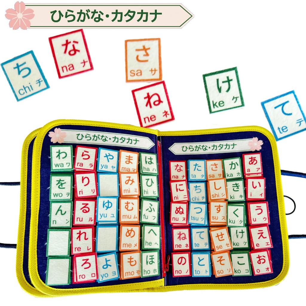 Montessori Toy Educational Toy 1 2 3 4 5 6 Years Old 10 In 1 Busy Board Toy Alphabetical Chart Hiragana Katakana Dressing Practice Fingertip Training