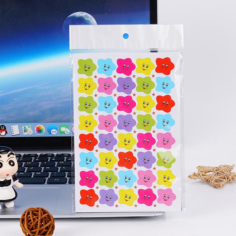 Custom Cute Cartoon Reward Stickers for Kindergarten Teachers