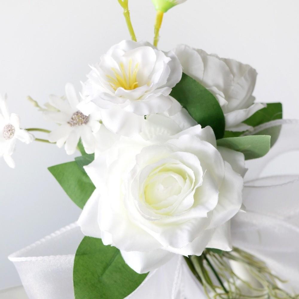 Artificial Rose Wedding Chair Flowers with Air Plants Chair Artificial Flowers Party