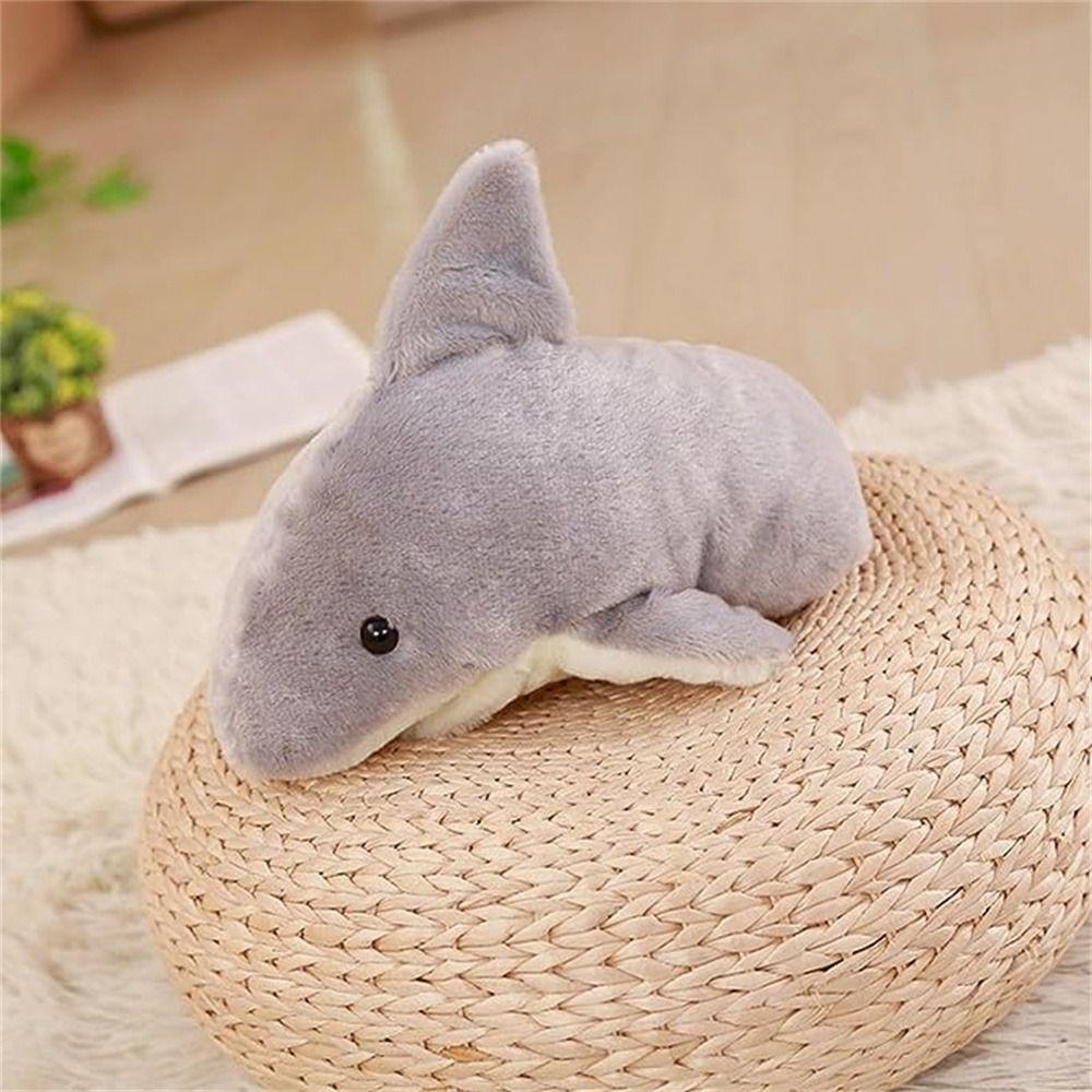 Plush Animal Shark Puppet Stuffed Animals Plush Hand Puppet Birthday Gift   Early Education Toys