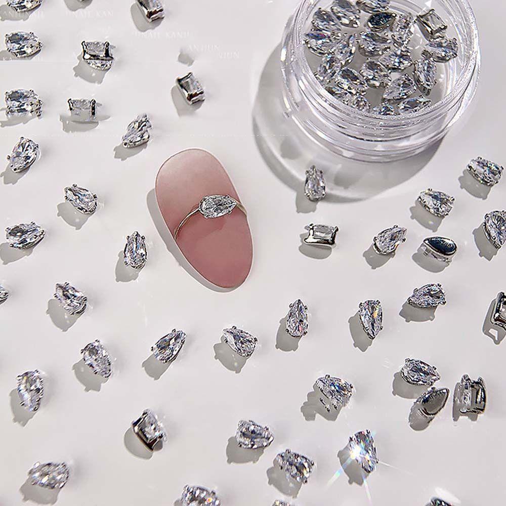 Ornaments Manicure  Nail Decoration Crystal Nail Rhinestone Nail Art Charms Nail Jewelry Set