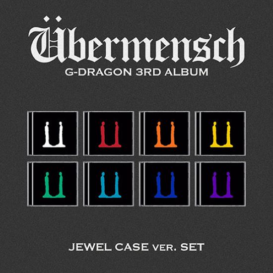

3-Й АЛЬБОМ G-DRAGON Übermensch (JEWEL вер.) Random (Applemusic POB)