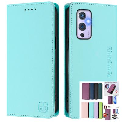 Für OnePlus 9R, OnePlus 8T, Nord CE 5G, Ace, Nord N30, N200 5G... Premium PU-Leder Brieftaschen-Stil Hülle, Stoßfest & RFID-blockierend