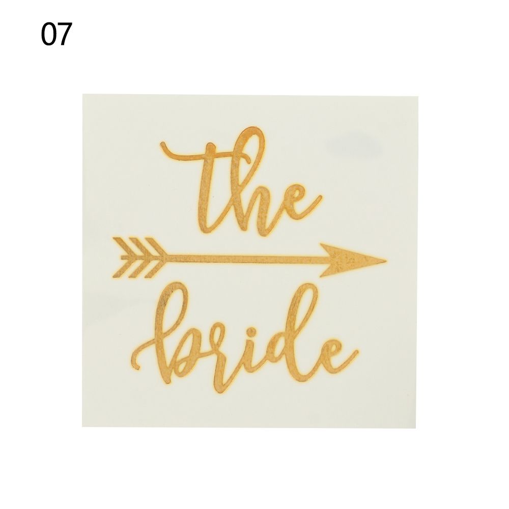 Bernvakarių lipdukas Nuotakos tatuiruotės lipdukas Nuotakos vakarėlio dekoracija Nuotakos komandos laikina tatuiruotė