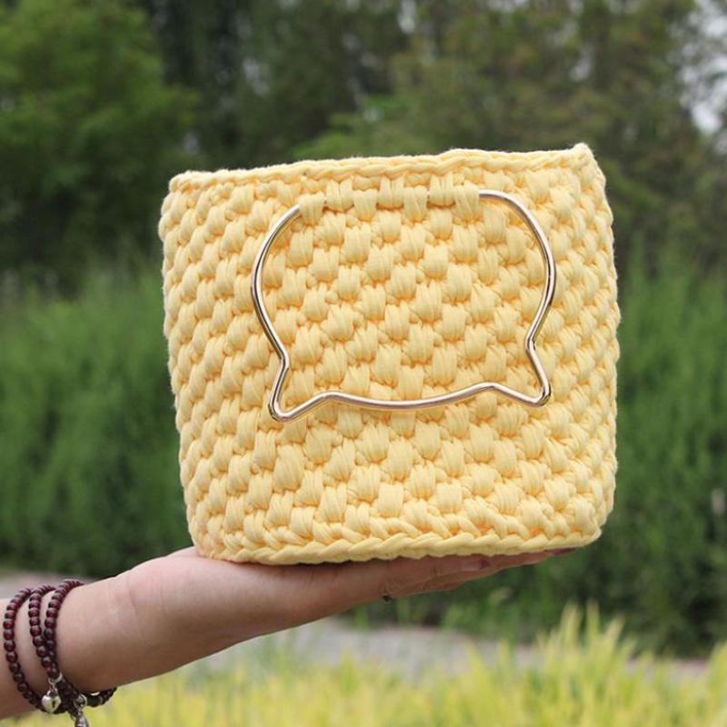 Cat/Bear Shapes Bag Handle Fashionable Iron Not Easily Fade Luggage Hardware Accessories Sturdy Bag Carrying Ring Diy