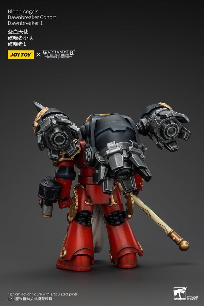JOYTOY Warhammer Blood Angels Dawnbreaker Cohort Dawnbreaker 1 Scale Action Figure 40,000 1/18 (Assembled)
